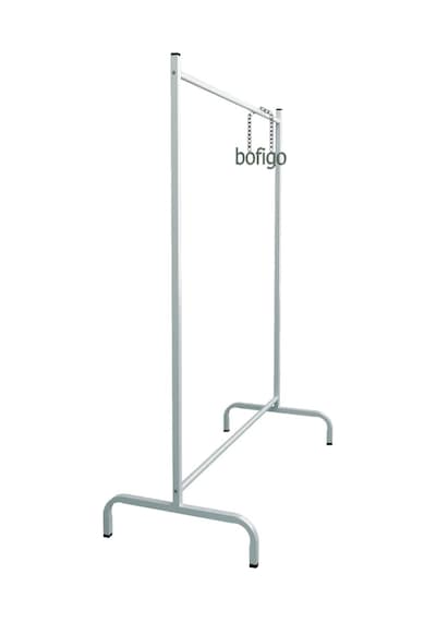 Bofigo Konfeksiyon Askısı Ayaklı Askılık Elbise Askılığı Beyaz