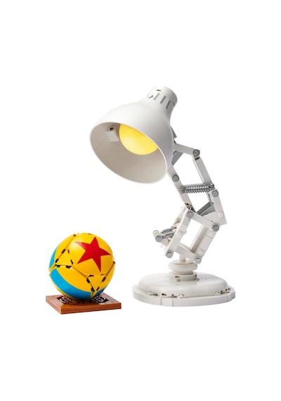 LEGO® Ideas | Disney Pixar Luxo Jr. 21357 - Yetişkinler için Koleksiyonluk Sergileme Modeli Yapım Seti (613 Parça)