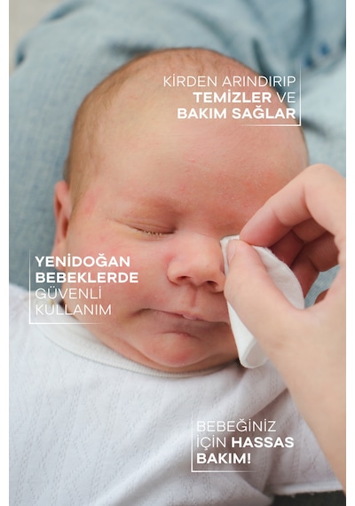 Tto Soft Baby Bebek Göz Çevresi Temizleme Mendili (Yenidoğan Bebeklerde Guvenle Kullanım)