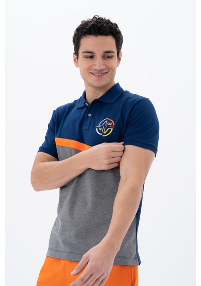 AR-MA Arma Erkek Baskılı Regular Fit % 95 Pamuklu %5 Likralı Polo Yaka T-shirt Y25374303701 İndigo AR-MA Arma Erkek Baskılı Regular Fit % 95 Pamuklu %5 Likralı Polo Yaka T-shirt Y25374303701 İndigo