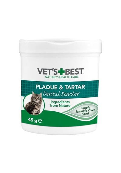 Vet's Best Deniz Ve Spirulina Yosunu Özlü Kedi Plak Tartar Önleyici Ağız Bakım Tozu 45 Gr Vet's Best Deniz Ve Spirulina Yosunu Özlü Kedi Plak Tartar Önleyici Ağız Bakım Tozu 45 Gr