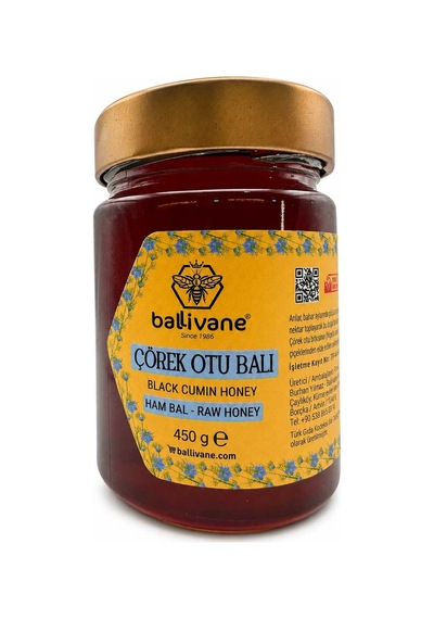 Çörek Otu Balı 450 Gr.