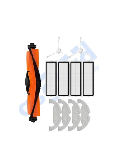 Dreame D10 Plus D10s Plus D10 Plus Gen 2 Uyumlu 1 Ana Fırça 2 Yan Fırça 4 Filtre 4 Mop Pkt-iasgf0001376