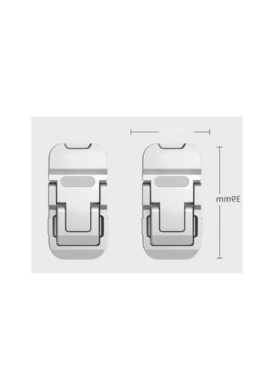 Ayarlanabilir Laptop Standı - 2 Kademeli Ergonomik Yükseltici - 2'li Paket 1