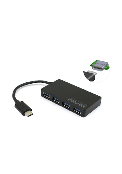 Connect Expert Usb 3.1 4 Port Hub Type C Usb 3.0 Çoklayıcı Hub