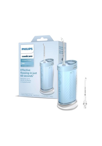 Kompakt Ağız Duşu, 3 Modlu, 200ml Su Hazneli, Usb Şarjlı, 360 Başlık, Titreşim Ve Hassas Temizlik, Hx3333/24