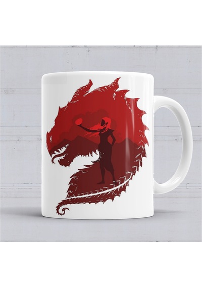Game Of Thrones Mother Of Dragon Kupa Bardak Porselen No35681 Karışık