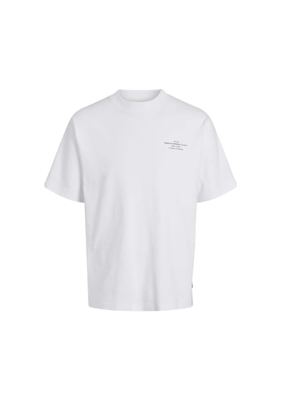 Jack & Jones Jprblachad Brandıng Ss Crew Neck Tee Sn P.beyaz Renkli