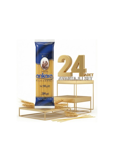 Ankara Spaghetti Makarna 24x500 Gr