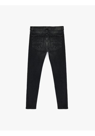 Koton Normal Bel Pamuklu Super Skinny Fit Jean Pantolon - Justin Jean Siyah 6sam40031nd Siyah Koton Normal Bel Pamuklu Super Skinny Fit Jean Pantolon - Justin Jean Siyah 6sam40031nd Siyah