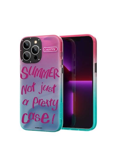 Youngkit Apple Uyumlu iPhone 13 Pro Max Kılıf YoungKit Summer Serisi Kapak ZORE-267421