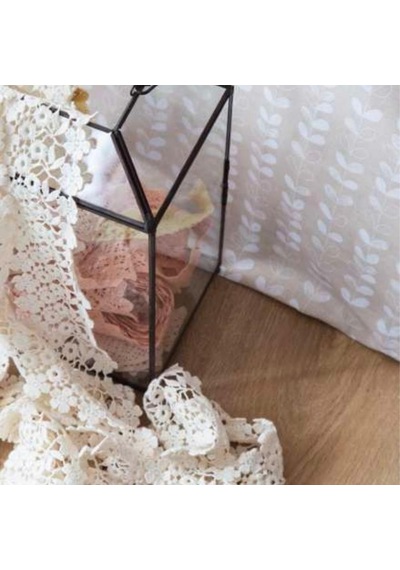 Apricitas Home Pamuk Krep Çift Kişilik Nevresim Takımı Nancy Bej