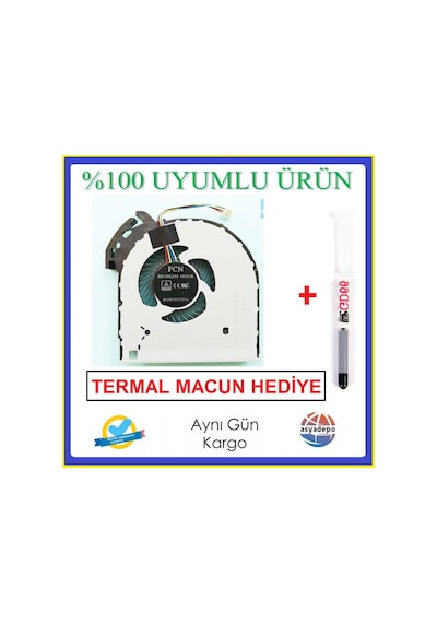 Lenovo Uyumlu 80Th Fan Cpu İşlemci Fanı V1