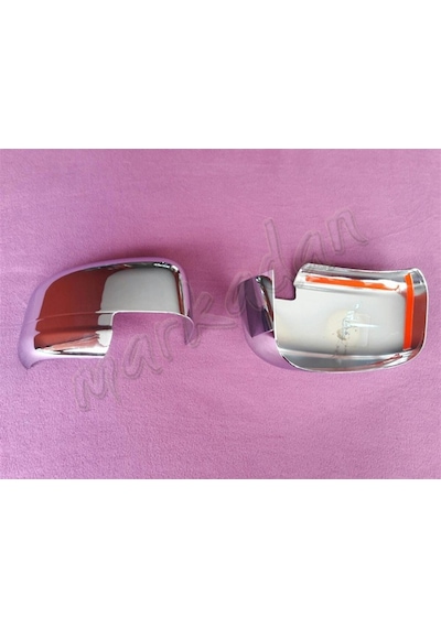 Woc Chrome Ford Tourneo Courier Krom Ayna Kapağı 2014-2017 2 Parç