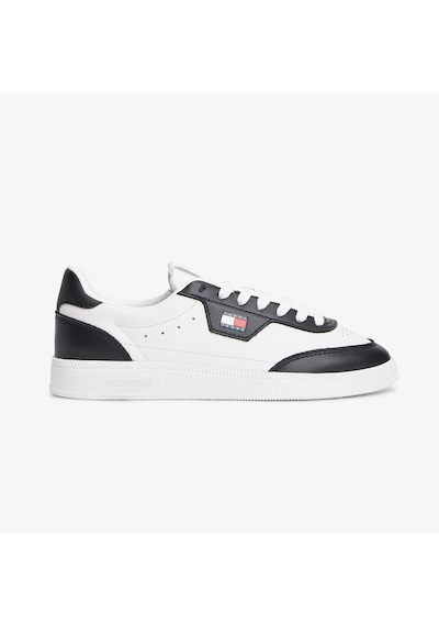 Tommy Hilfiger The Greenwich Edge Leather Kadın Bej Spor Ayakkabı En0en03049