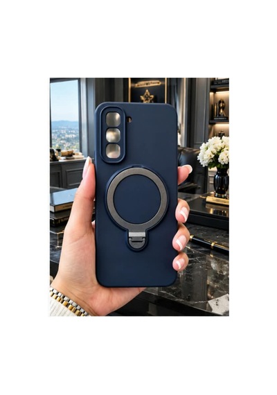 İnfinix Hot 50 Pro Plus 4g İle Uyumlu 360 Derece Dönebilen Kalın Metal Magsafe Halka Stantlı İçi Kadife Korumalı Ultra Lüx Premium Silikon Kılıf Lacivert İnfinix Hot 50 Pro Plus 4g İle Uyumlu 360 Derece Dönebilen Kalın Metal Magsafe Halka Stantlı İçi Kadife Korumalı Ultra Lüx Premium Silikon Kılıf Lacivert