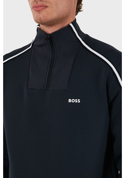 Boss Erkek Sweat 50523911 402 Lacivert Lacivert