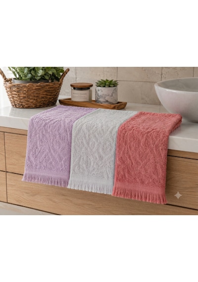 3'lü Mini Havlu Seti 30x50 Cm Pamuklu El Havlusu Mutfak Havlusu Kurulama Bezi Yumuşak Ve Yüksek Emici Gri
