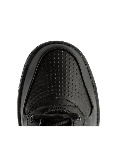 Nike Court Borough Mid Winter Leather Sneaker Hakiki Deri Bilekli Spor Ayakkabı Siyah Siyah