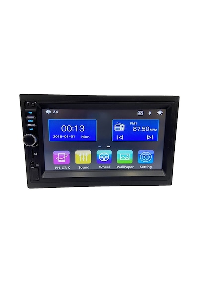 Exvol EXW-X70  Double Teyp 7 İnc+Park Kamerası Usb Bluetooth Mp3 Mp4