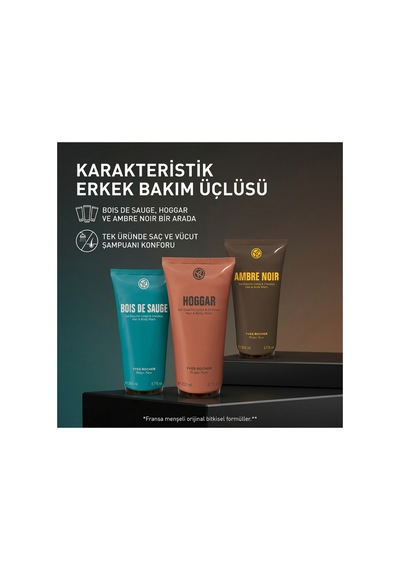 Erkek Saç Ve Vücut Şampuanı 3 Lü Set 200 Ml X3 Odunsu Aromatik Baharatlı Duş Jeli Diğer