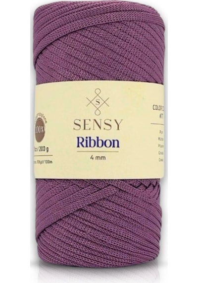 Premium Ribbon Polyester Ipi 200 Gr Polyester Makrome Ip Bileklik Ipi Çanta Supla Ip Hobi Ipi Mürdüm