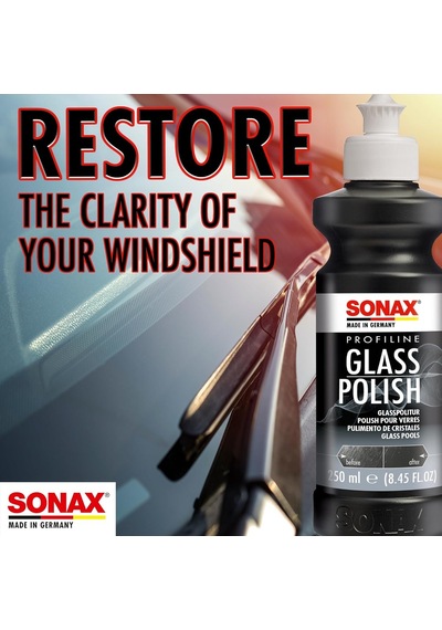 Sonax 273 141 Çizik Giderici Cam Cilası, Renkli, 250 Ml