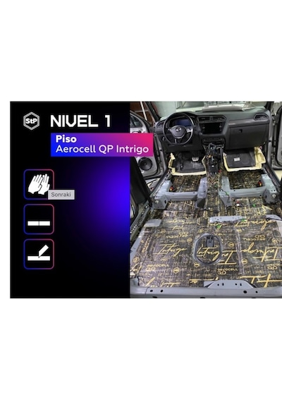 Stp Aerocell Qp Intrigo Profesyonel Araç Izolasyonu 25 Adet