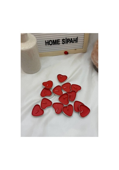 Tealight Mum 15 Adet Kalpli Kırmızı