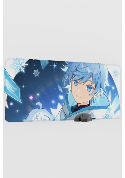 Chongyun Genshin Impact Anime Gacha V2 - 90x40 Xxl Gaming Mouse Pad Fare Altlığı