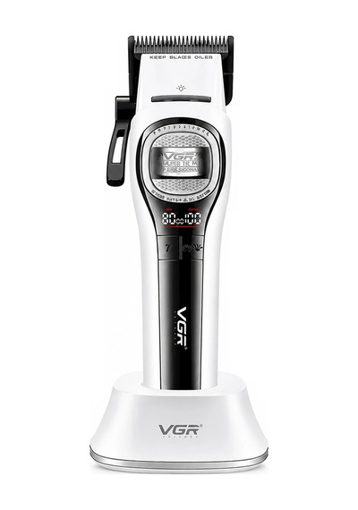 V-888c Profesyonel Saç Sakal Kesme, Tıraş Makinesi Outer Rotor Bldc Motor Seramik Bıçak Clipper - Beyaz V-888c Profesyonel Saç Sakal Kesme, Tıraş Makinesi Outer Rotor Bldc Motor Seramik Bıçak Clipper - Beyaz