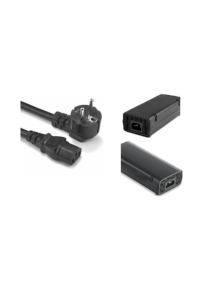 Xbox 360 Adaptörleri İçin Power Besleme Elektrik Kablosu 1.5m