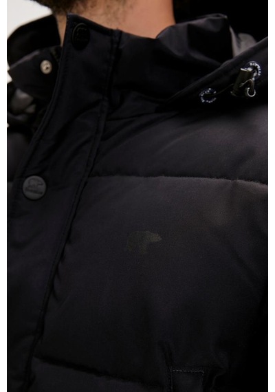Bad Bear Colonel Puffer Coat Erkek Kaban Siyah S-Xxl 001