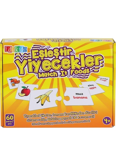 Edu-1002 Eşleştir Yiyecekler -chiva
