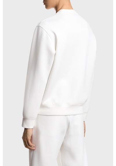Emporio Armani Erkek Sweat Em004533 Af10013 U0003 Beyaz Beyaz
