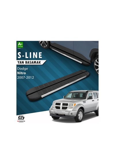 S-dizayn Dodge Nitro S-line Krom Yan Basamak 153 Cm 2007-2012