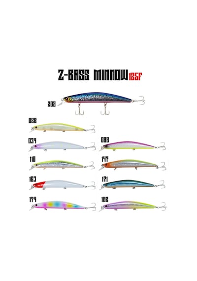 Fujin Z-Bass Minnow 125F 21gr Maket Balık