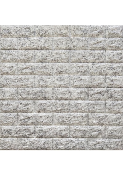 Nw16 Benekli Gri Esnek Sünger Yapışkanlı 3D Duvar Paneli (552175289)