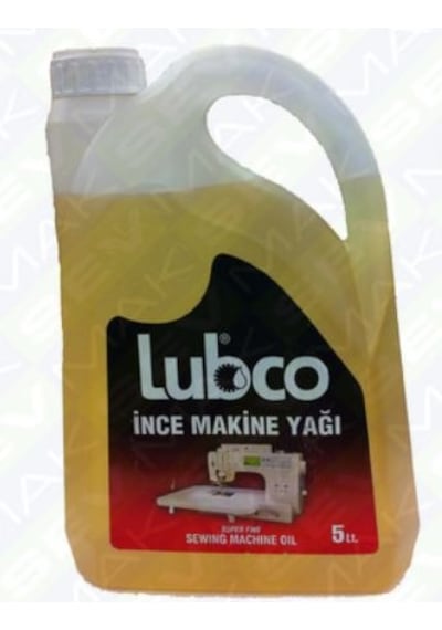 Lubco İnce Makine Yağı 5 L