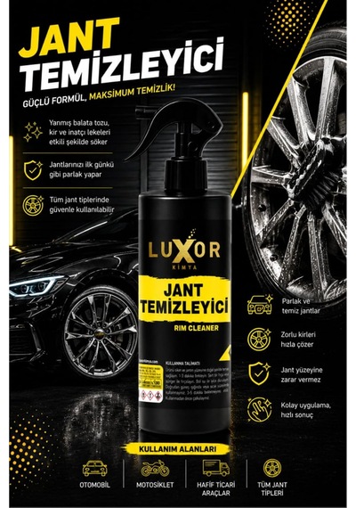 Tr Jant Temizleyici, 200 Ml, Siyah Lxrjtmz200ml
