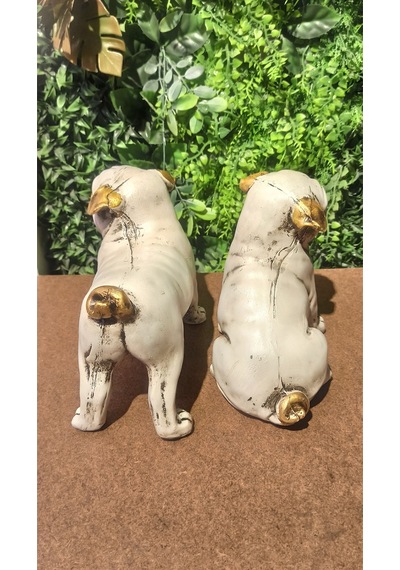 2'li Pug Köpek Biblosu