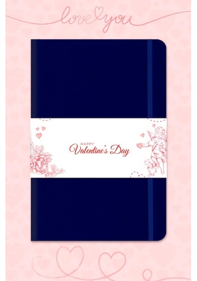Tarihsiz Klasik Defter Rec Note 13x21 Çizgili Lacivert