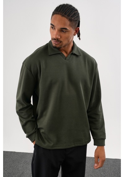 Redline Ease Oversize Sweatshirt Haki