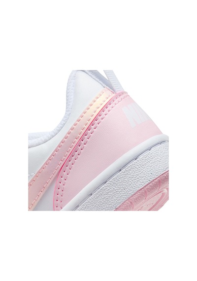 Nike Court Borough Low Recraft Ps Beyaz & Pembe Çocuk Sneaker & Günlük Spor Ayakkabı