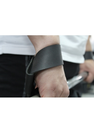 Kişileştirilebilir Hakiki Deri Lifting Strap Fitnes Ağırlık Kayışı