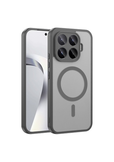 Xiaomi 17t Pro Kılıf M-safe Şarj Özellikli Zore Babet Kapak Xiaomi 17t Pro Zore - Gri