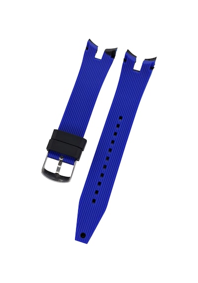 Seiko Sportura Snae91 Uyumlu Silikon Saat Kordonu Siyah