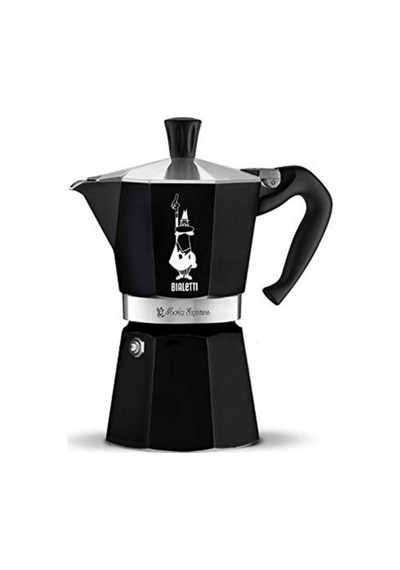 Bialetti Durnes - Moka Express Siyah 3 Cup / Moka Pot 7693363853638
