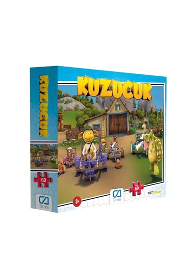 Kuzucuk 60 Parça 34x24cm Çocuk Puzzle Yapboz Serisi