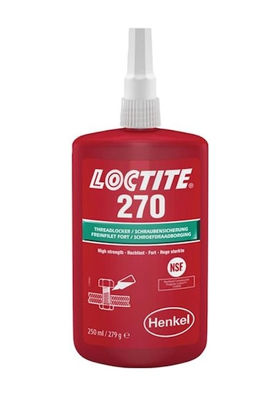 Loctite 270 Yüksek Mukavemetli Vida Sabitleyici 250 Ml